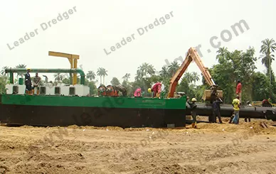 LD1000 River Dredging Small Environmental Dredging Equipment  - Leader Dredger